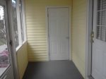 Screened in Front Porch and Laundry Room Door